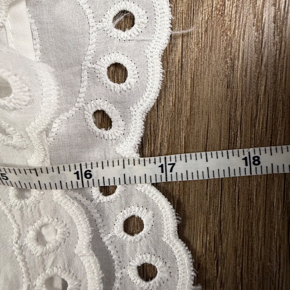 Zara Kids Baby Girl White Eyelet Lace Lined Dress Size 9-12 months, NWT - Picture 4 of 11